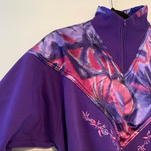 Vintage Pullover 1/3 Zip Sweater - Picture 2 of 12